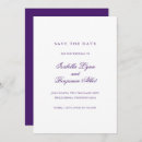 Search for purple wedding save the dates Formal