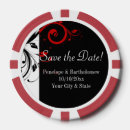 Search for wedding poker chips Red