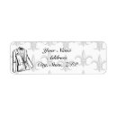 Search for gay wedding return address labels Vintage