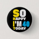 Search for funny birthday badges Sarcastic