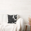 Search for black and white cow print cushions Trendy