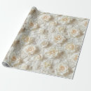 Search for white lace wrapping paper Bridal
