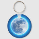 Search for full moon round key rings Blue