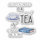 Search for blue teacup stickers Watercolor