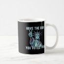 Search for vote day mugs America great again
