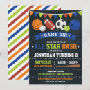 Search for rugby birthday invitations Boy