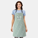 Search for teal green aprons Script