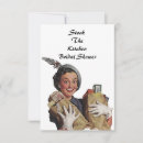 Search for stock the kitchen bridal shower invitations Vintage