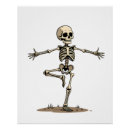 Search for funny skeleton halloween posters Vintage