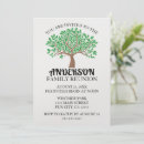 Search for family tree reunion invitations Celebration