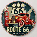 Search for route 66 badges Vintage