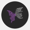 Search for fibromyalgia support stickers Purple