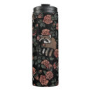 Search for raccoons travel mugs Pattern