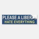Search for anti hate bumper stickers Conservative