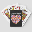 Search for feminist playing cards Woman