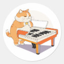 Search for playing piano stickers Music