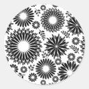 Search for vector stickers Black and white