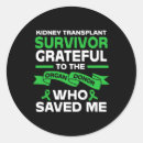 Search for kidney transplant stickers Survivor