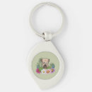 Search for flower head key rings Nature