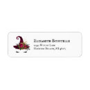 Search for witch return address labels Cute