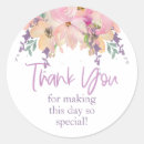 Search for anniversary thank you wedding stickers Thanks