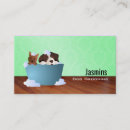 Search for bubble business cards Dogs