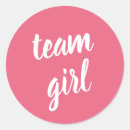 Search for team pink baby shower stickers Girl