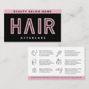 Search for hair care business cards Modern