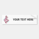 Search for note bumper stickers Treble clef