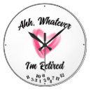 Search for pink heart clocks Girly