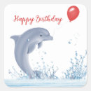 Search for blue dolphin stickers Birthday