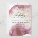 Search for geode birthday invitations Watercolor