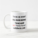 Search for female teacher mugs Teaching