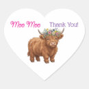 Search for cow thank you stickers Kids