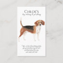 Search for beagle business cards Pet sitter
