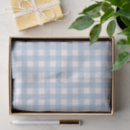 Search for blue gingham tissue paper Simple