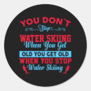 Search for water skiing stickers Funny