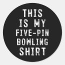 Search for five ball stickers Bowling girl