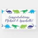 Search for dinosaur baby shower banners Boy