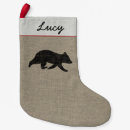 Search for wildlife christmas stockings Grizzly