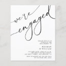 Search for classic engagement party invitations We're engaged