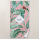 Search for banana beach towels Tropical