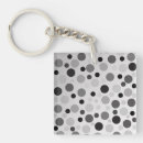 Search for grey dotted key rings Dots