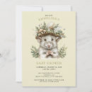 Search for magical baby shower invitations Greenery