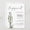 Search for cactus invite engagement party invitations Minimalist
