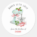 Search for homemade cake stickers Baked with love