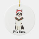 Search for collie christmas tree decorations Santa