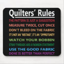 Search for quilter mousepads Sewing