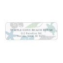 Search for starfish return address labels Sea turtle