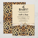 Search for leopard print baby shower invitations Trendy